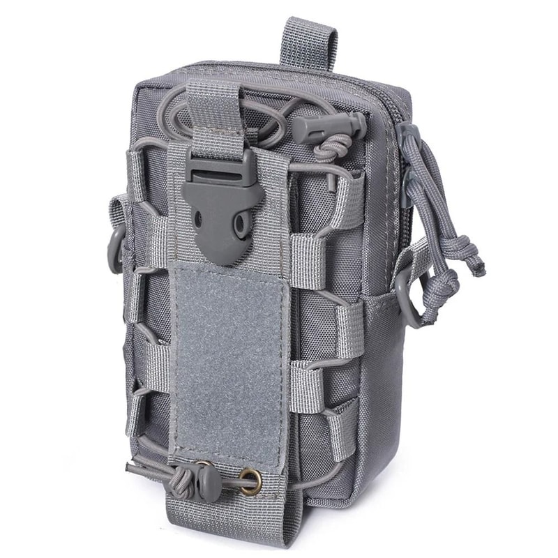 Molle EDC Water Bottle And Phone Waist Organizer Pouch 1