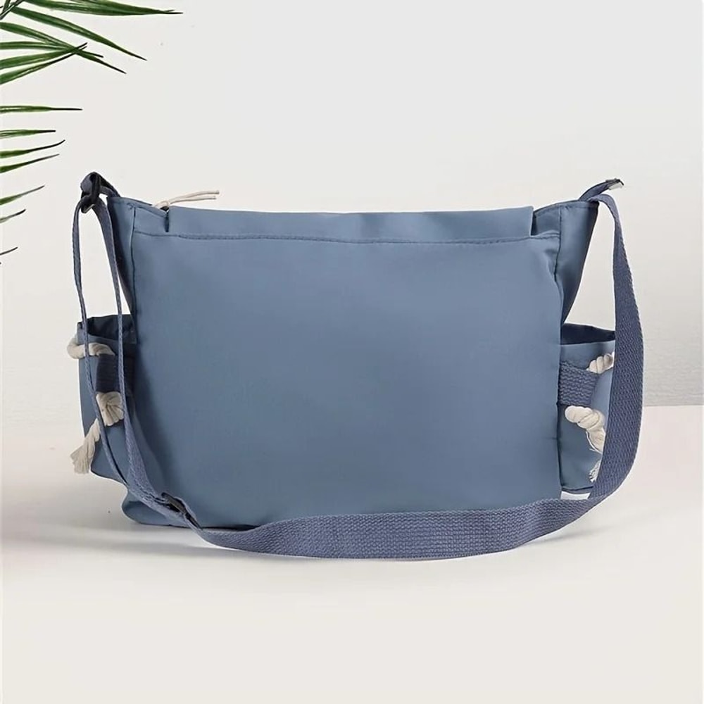 Trendy Nylon Messenger Shoulder Crossbody Bag For Men 12