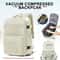 Air Vacuum Compression Travel Cabin Backpack With Laptop Compartment 1