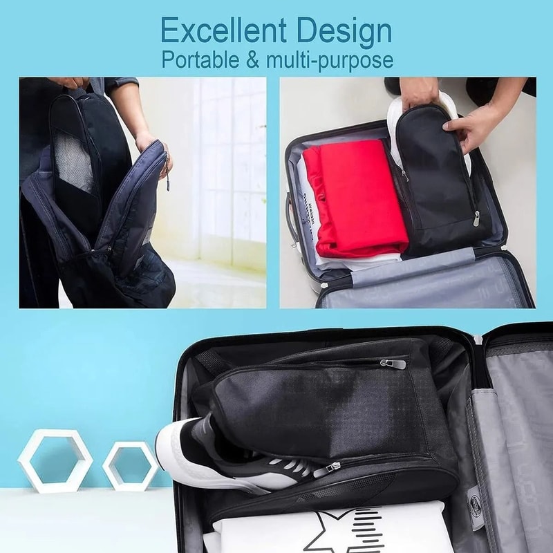 Portable Sports Football Boot And Shoe Bag For Travel And Training 7