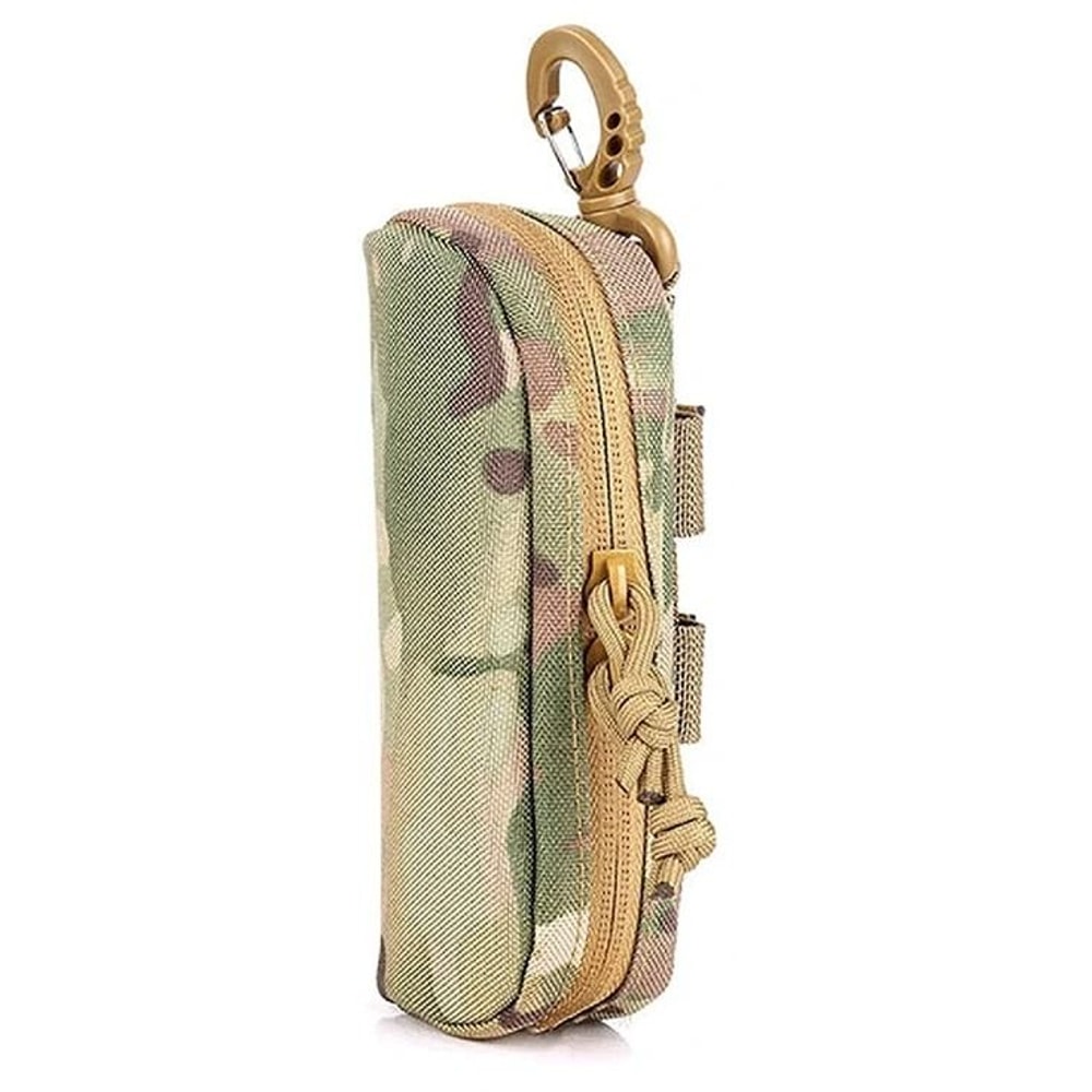Tactical MOLLE 1000D Nylon Shockproof Eyeglass Case Outdoor Hunting Sunglasses Protective Hard Shel 1