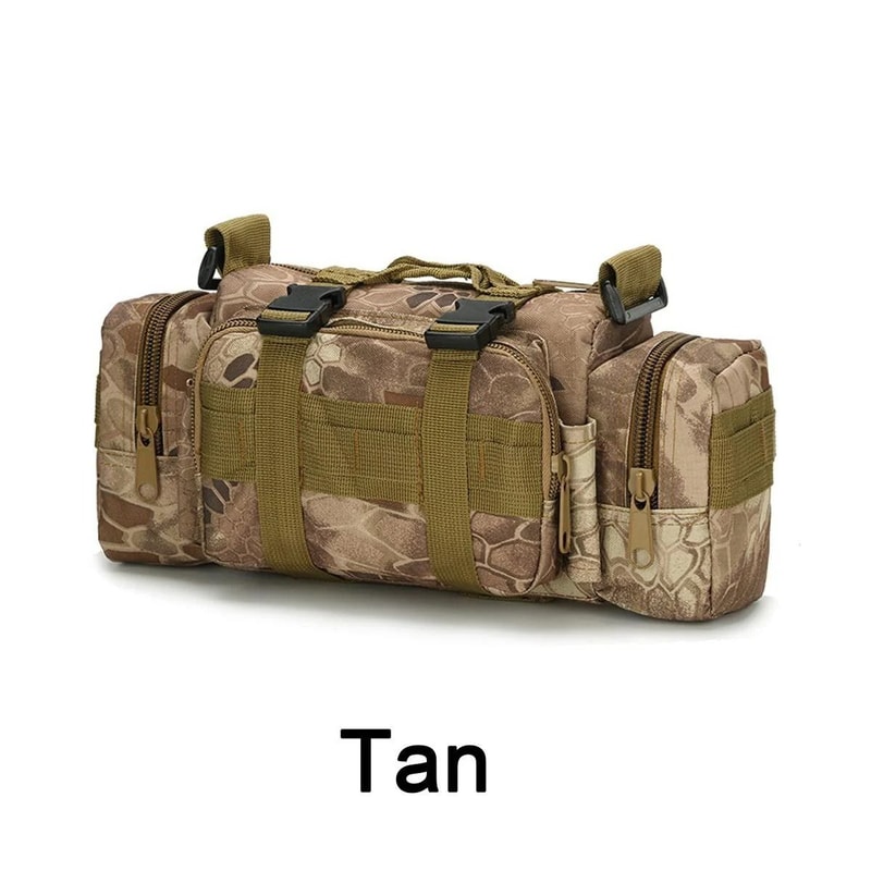 Multifunctional Camouflage Outdoor Sport Waist Bag For Hiking And Climbing 7