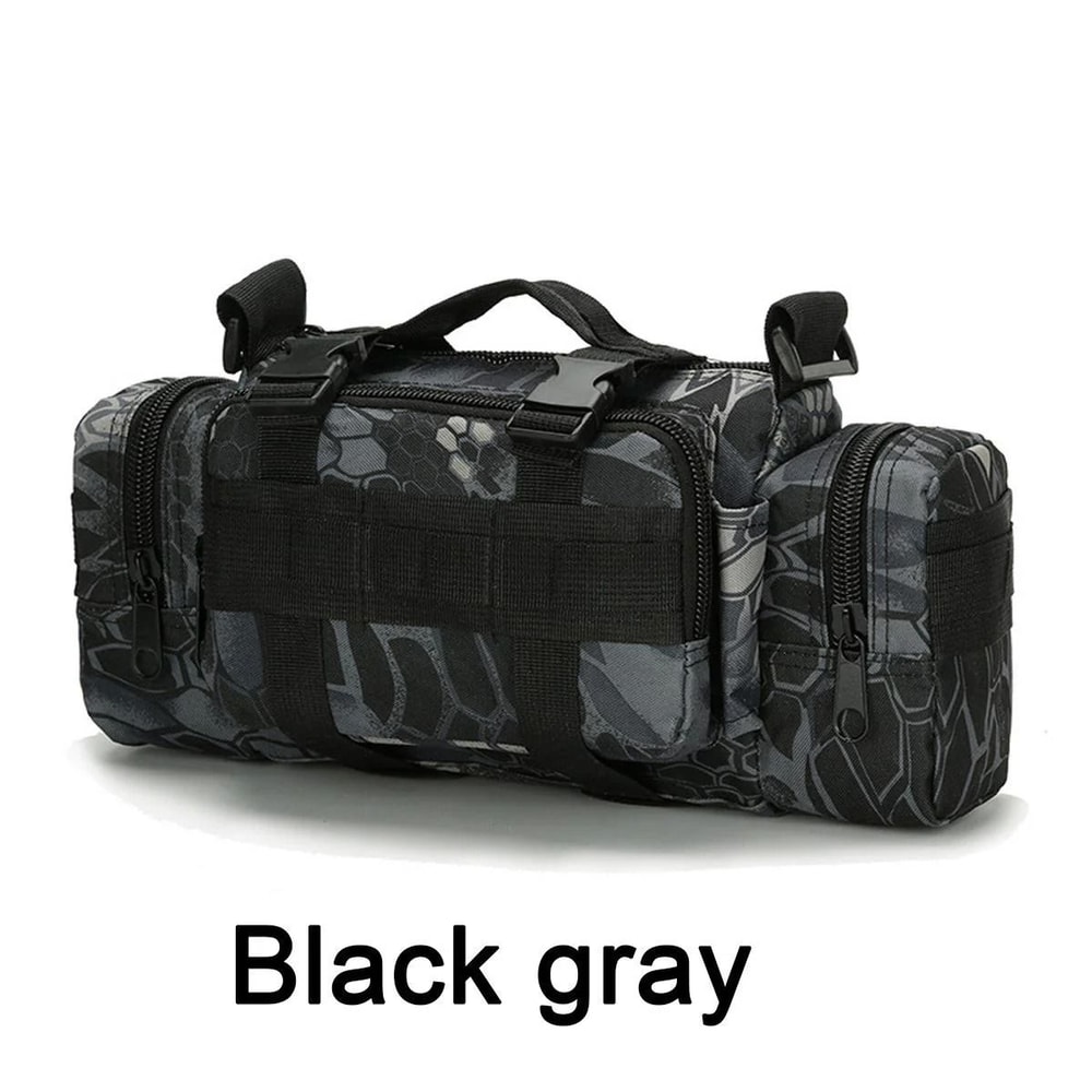 Multifunctional Camouflage Outdoor Sport Waist Bag For Hiking And Climbing 3