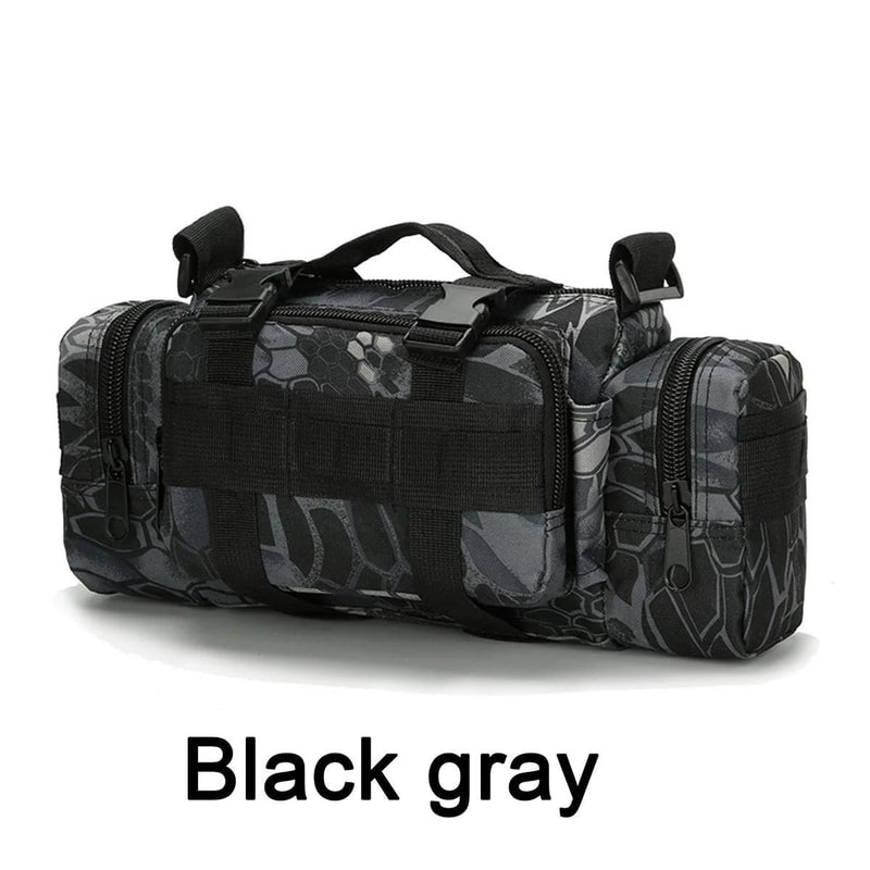 Multifunctional Camouflage Outdoor Sport Waist Bag For Hiking And Climbing 3