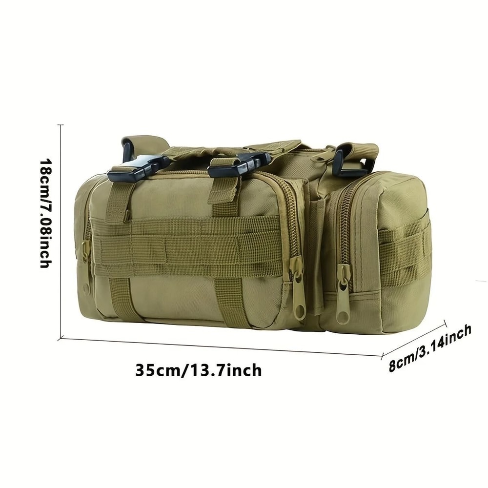 Multifunctional Camouflage Outdoor Sport Waist Bag For Hiking And Climbing 10