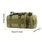 Multifunctional Camouflage Outdoor Sport Waist Bag For Hiking And Climbing 10