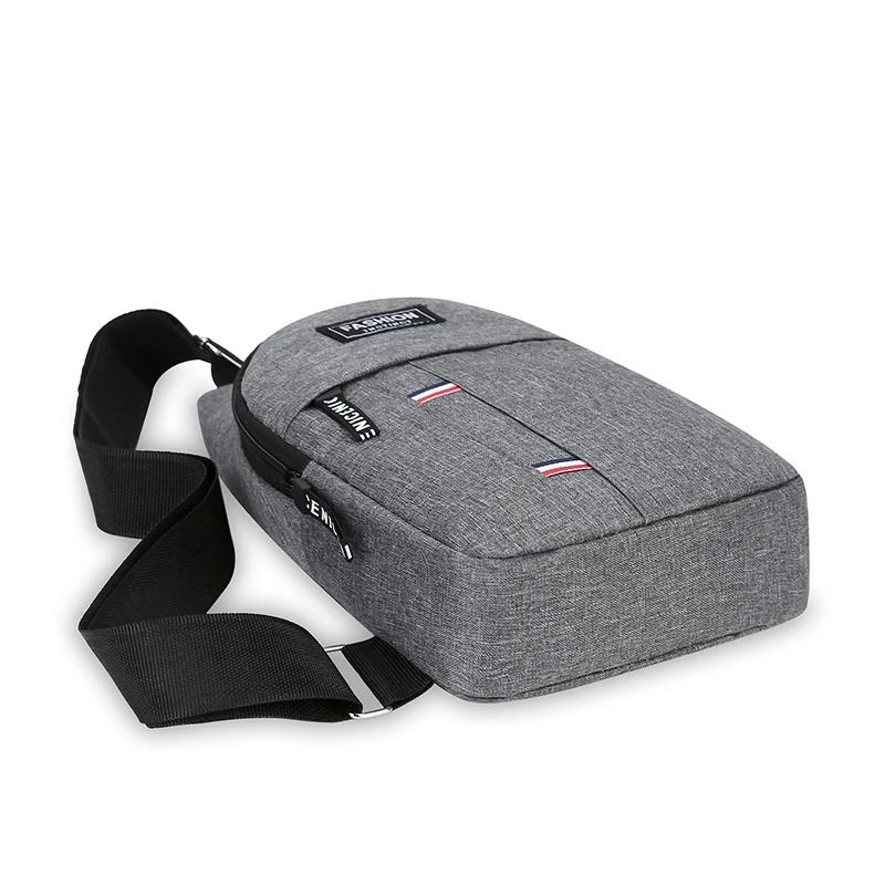 Mens Large Capacity One Shoulder Crossbody Chest Bag For Outdoor Sports 1