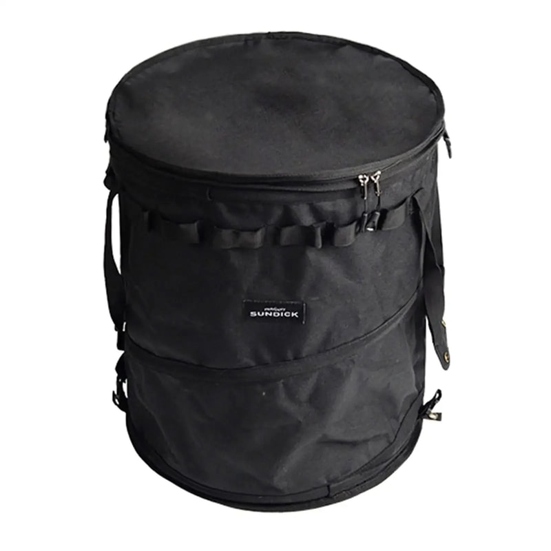 Collapsible Oxford Cloth Camping Trash And Storage Bucket 1