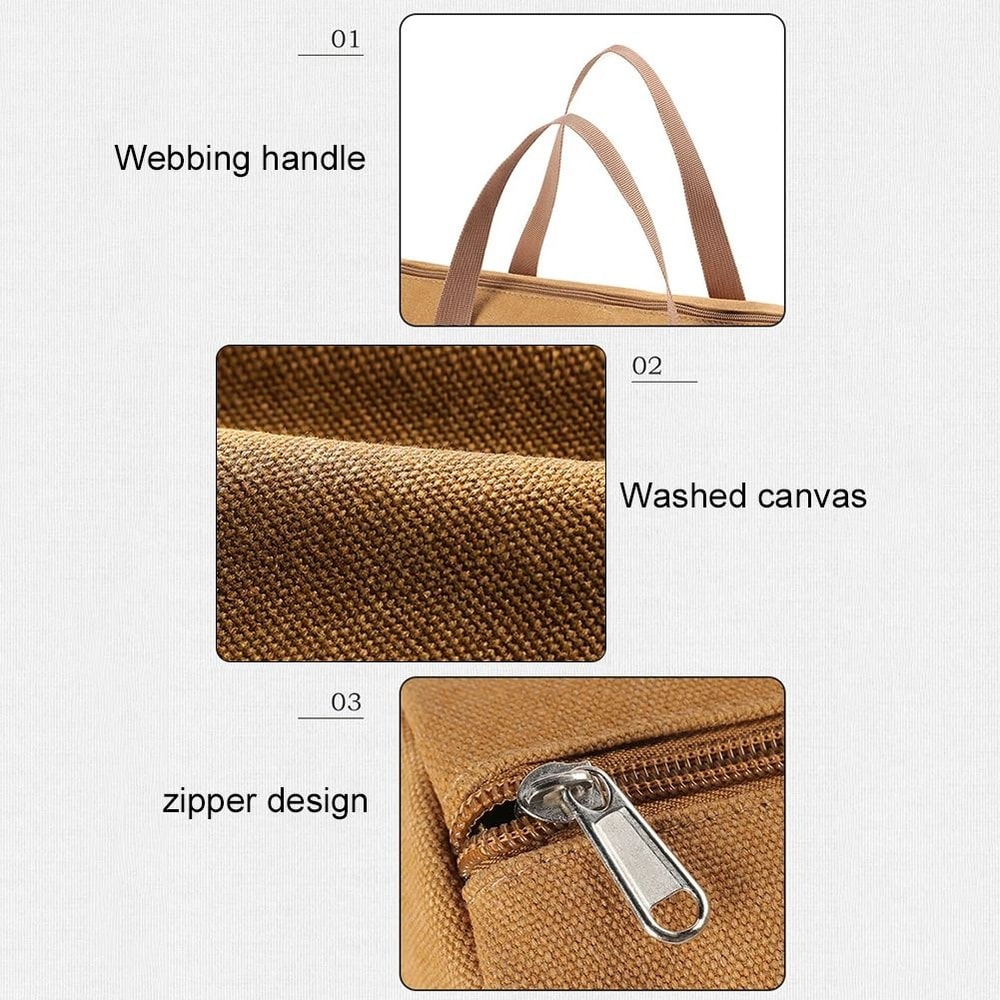 Large Capacity Camping Tent Stake Storage Cylinder Bag 1