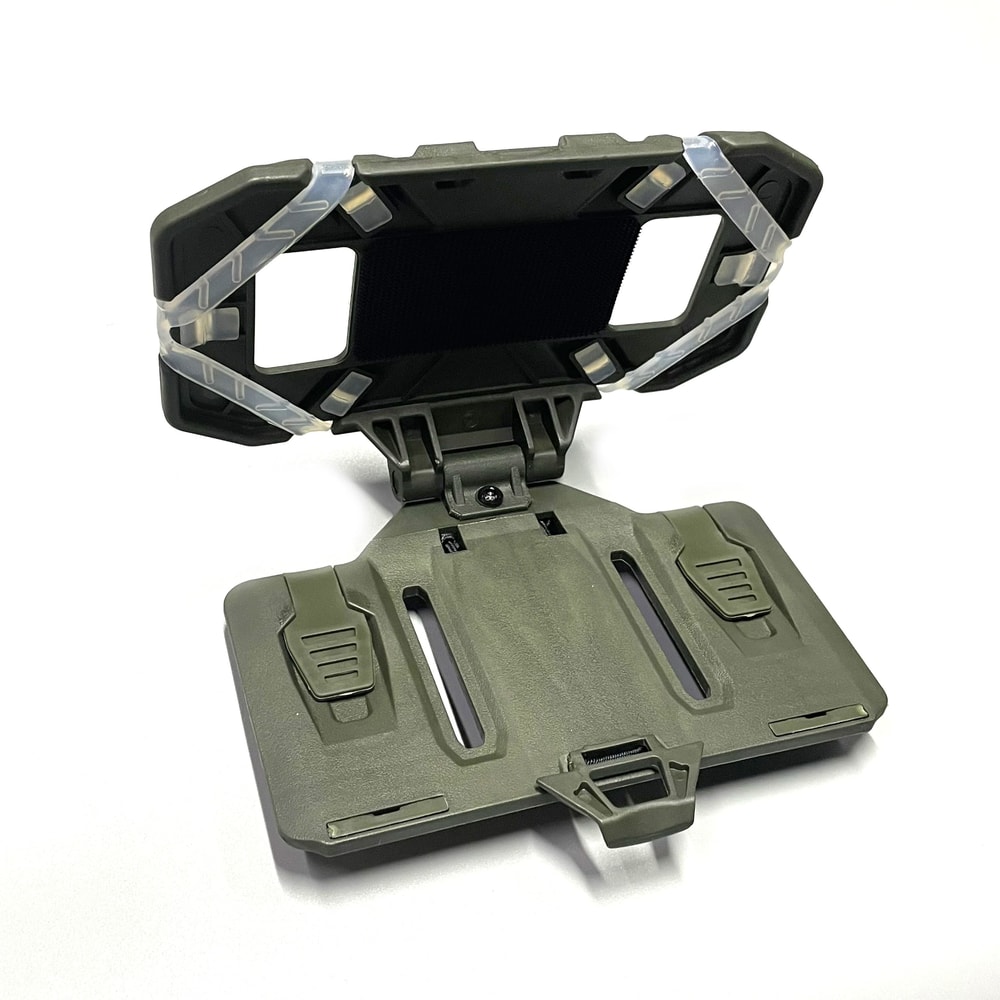 Tactical MOLLE Phone Holder With Folding Navigation Board Mount 0