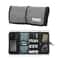 Roll Up Electronic Organizer Travel Cable And Charger Storage Case 1