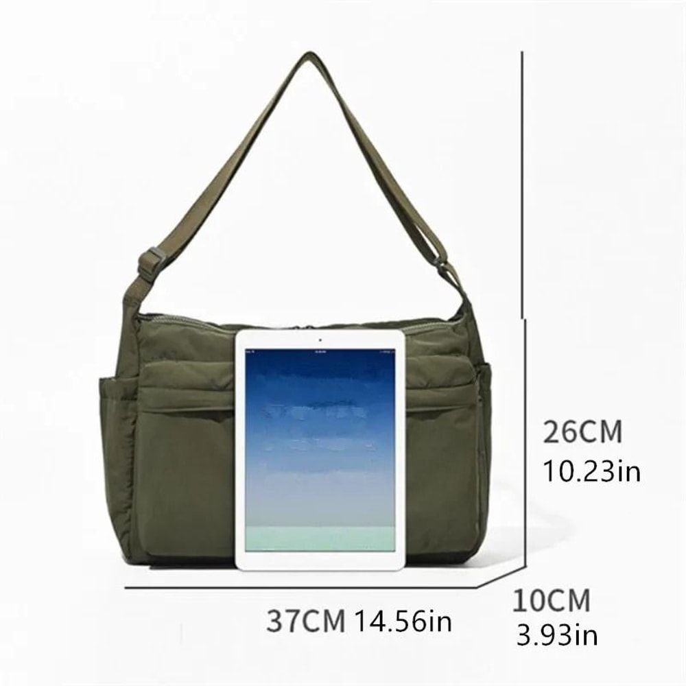 Thickened Casual Messenger Bag Large Capacity Laptop Shoulder Bag 3