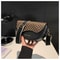 Chic Retro Saddle Bag Faux Leather Messenger Shoulder Handbag 2