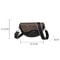 Chic Retro Saddle Bag Faux Leather Messenger Shoulder Handbag 6