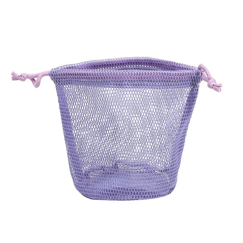 Nylon Mesh Drawstring Pouch Multi Purpose Travel Organizer Bag 2