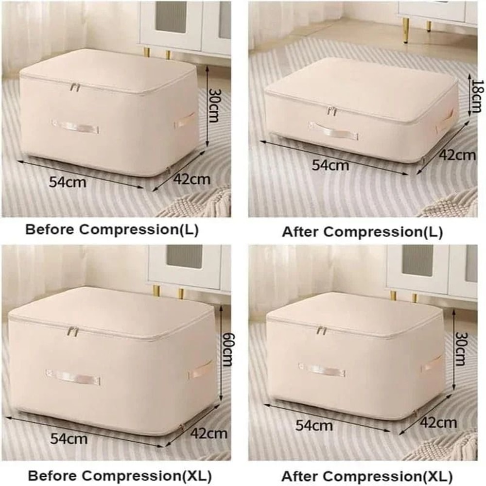 Large Capacity Self Compression Storage Bag For Duvets And Moving 11