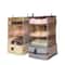 Hanging Wardrobe Organizer Travel Clothing Compression Storage Bag 0