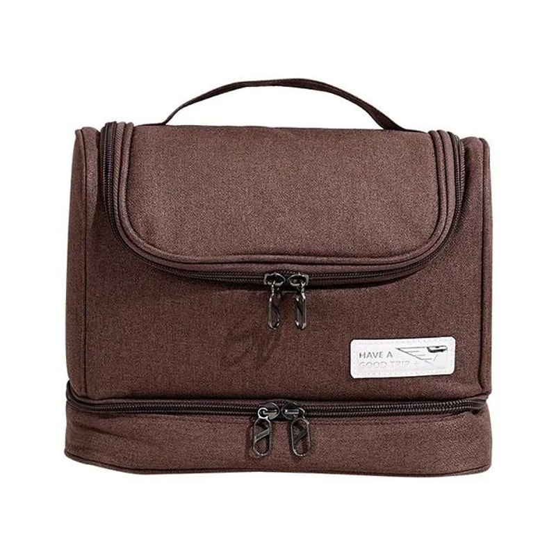 Oxford Dry Wet Hanging Makeup Bag Travel Toiletry Organizer 7