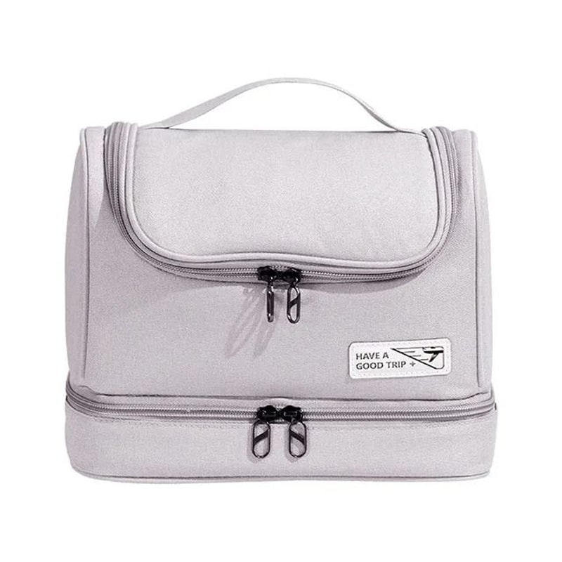 Oxford Dry Wet Hanging Makeup Bag Travel Toiletry Organizer 9