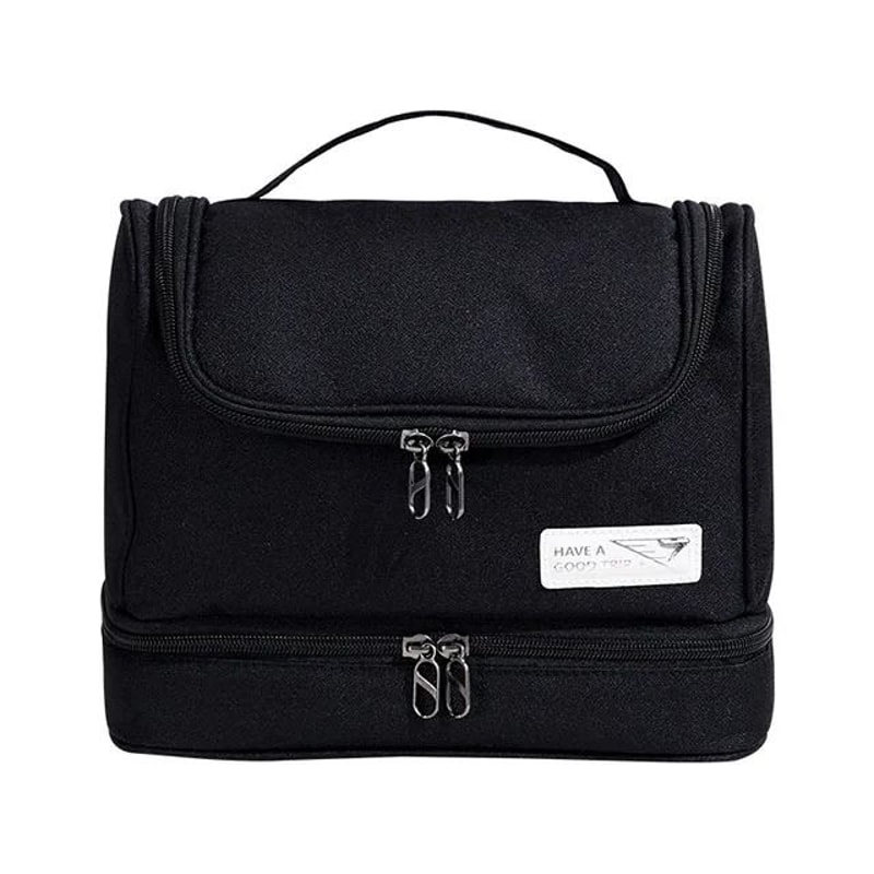 Oxford Dry Wet Hanging Makeup Bag Travel Toiletry Organizer 8