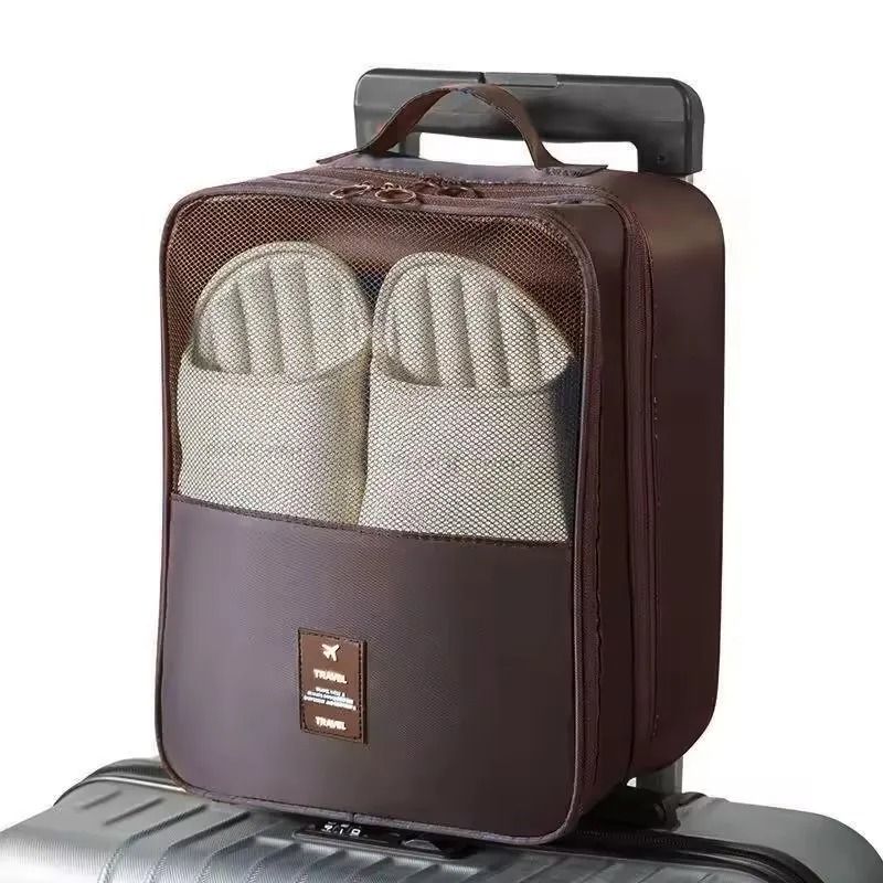 Portable Waterproof 3 Layer Shoe Storage Organizer For Travel 3