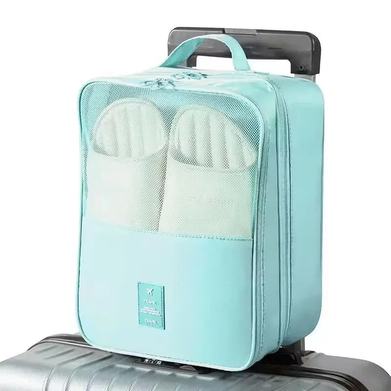 Portable Waterproof 3 Layer Shoe Storage Organizer For Travel 4