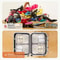 Portable Waterproof 3 Layer Shoe Storage Organizer For Travel 10