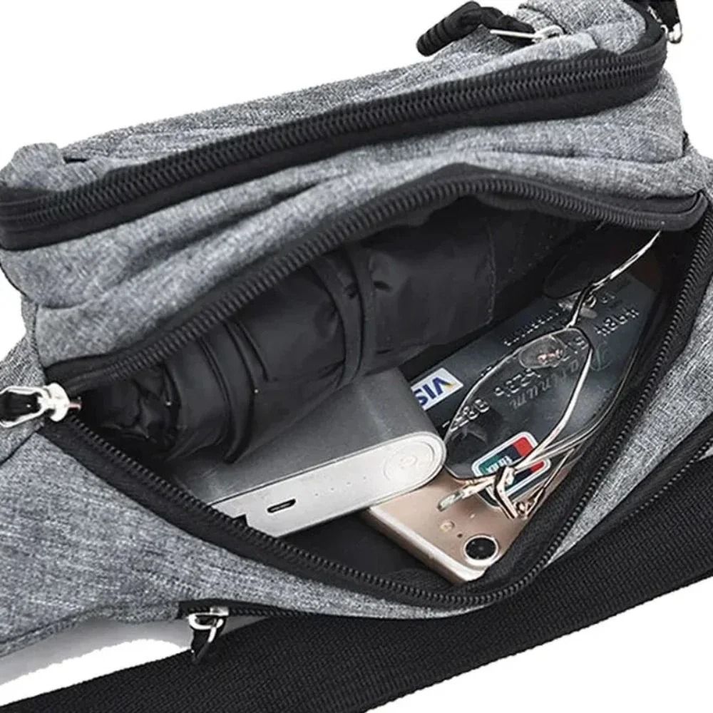 Multifunctional Large Capacity Waist Bag Anti Splash Wear Resistant Belt Pouch 8