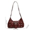 Vintage Y2K Shoulder Bag Retro Leather Armpit Handbag 8