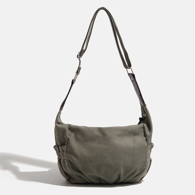 Y2K Denim Drawstring Shoulder Bag Vintage Streetwear Crossbody Handbag 8