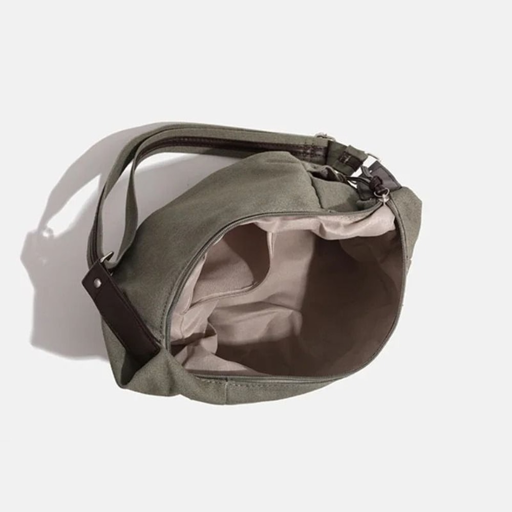 Y2K Denim Drawstring Shoulder Bag Vintage Streetwear Crossbody Handbag 7