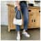 Retro PU Leather Womens Underarm Shoulder Handbag Casual Top Handle Bag 0