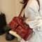 Vintage PU Leather Womens Shoulder Tote Bag Large Business Commute Handbag 0