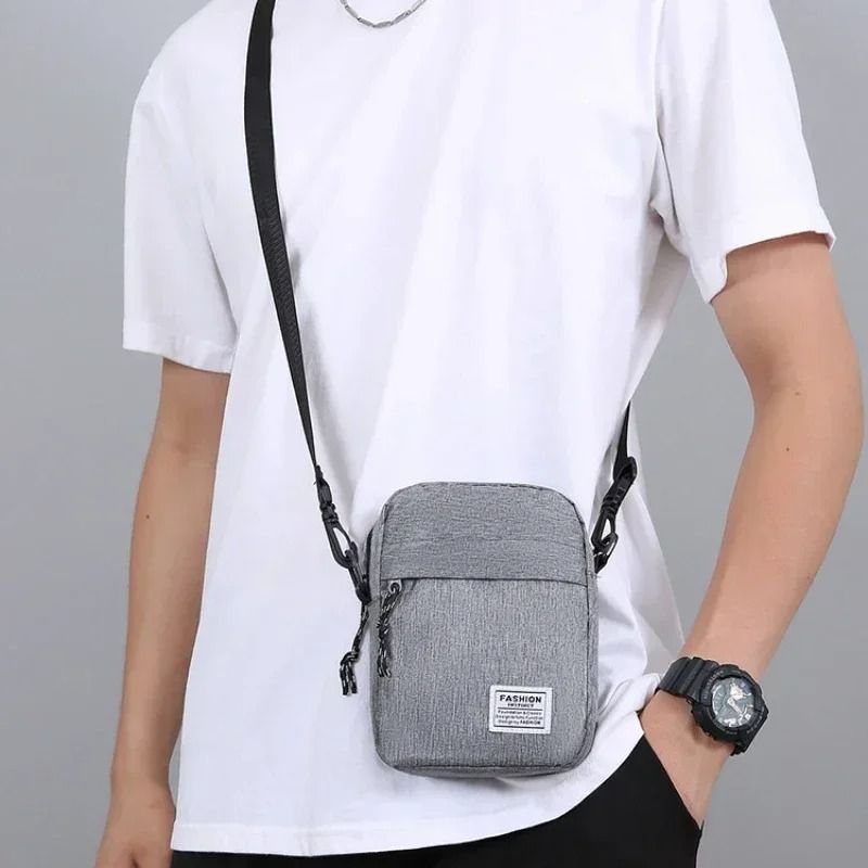 Mens Mini Crossbody Chest Sling Bag Lightweight Casual Phone Shoulder Pack 10