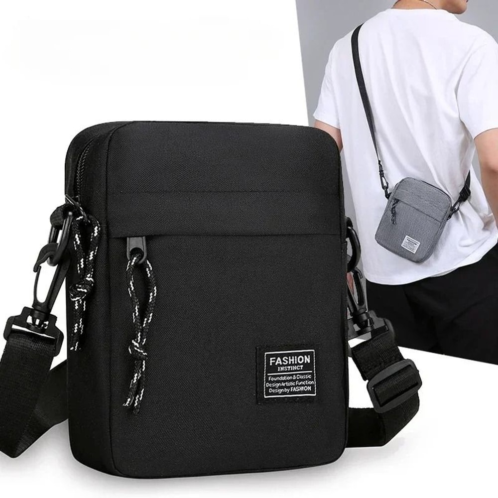 Mens Mini Crossbody Chest Sling Bag Lightweight Casual Phone Shoulder Pack 11