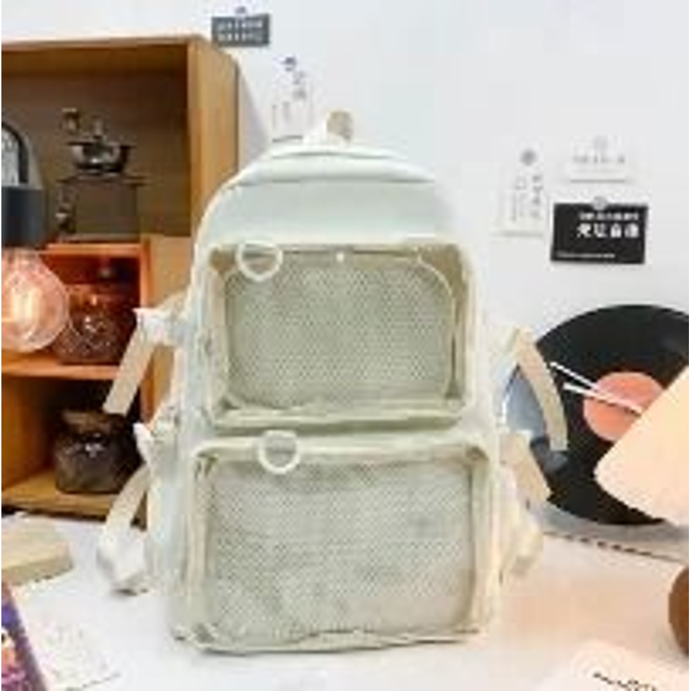 Kawaii Transparent Ita Backpack Large Capacity Anime School Bag 1