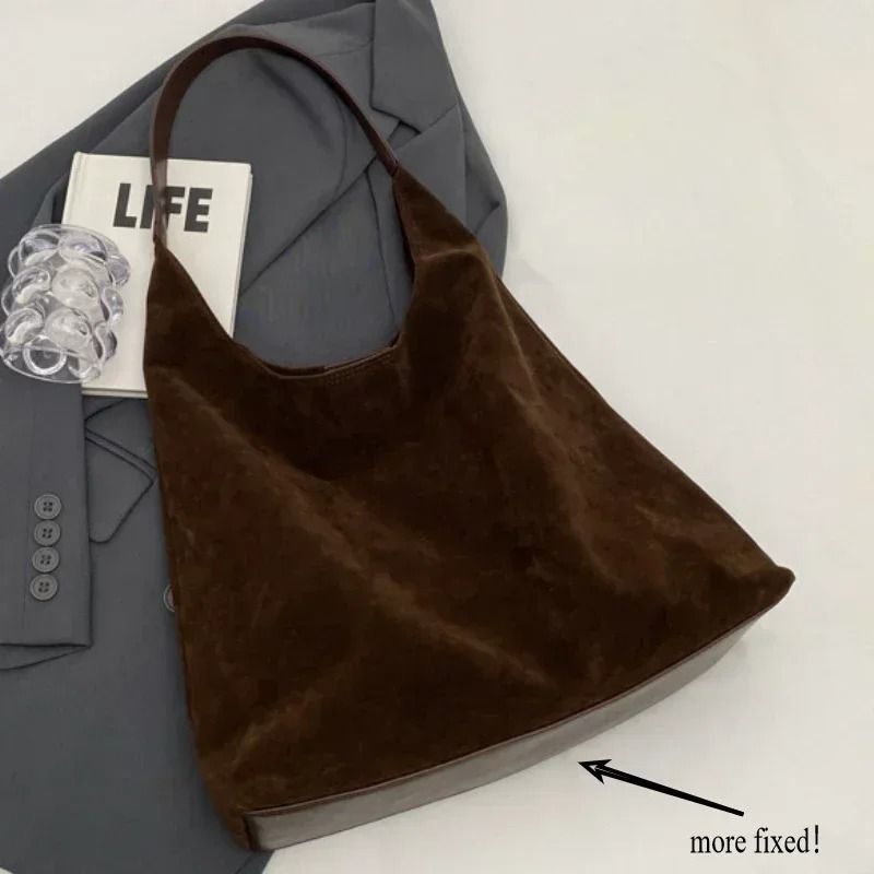 Vintage Womens Shoulder Bag Large Capacity Casual Commuter Tote 6