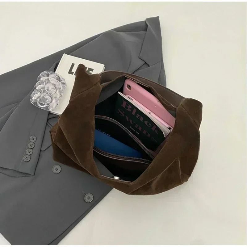 Vintage Womens Shoulder Bag Large Capacity Casual Commuter Tote 7