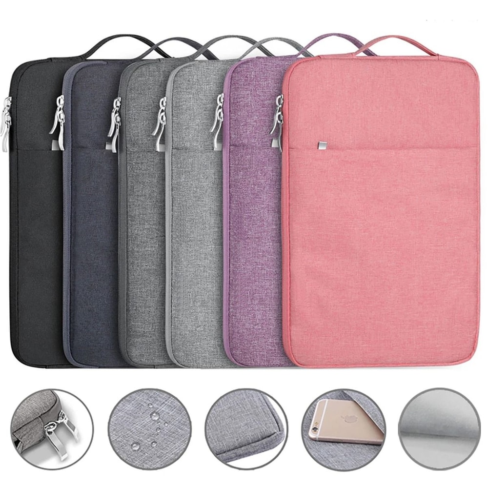 Portable Laptop Sleeve Case Protective Soft Laptop Carrying Bag 0