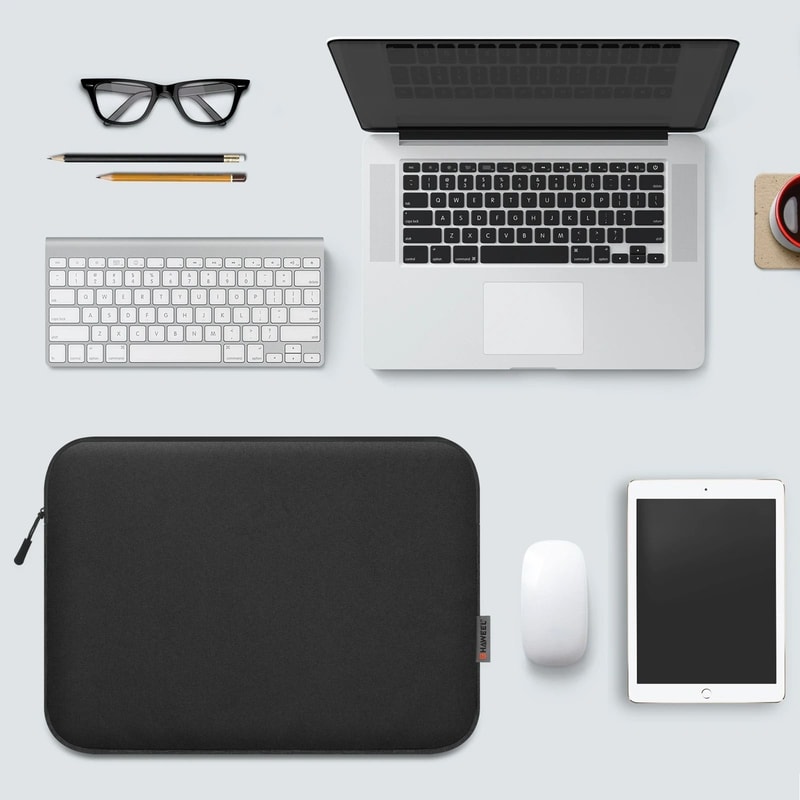 HAWEEL Laptop Sleeve Briefcase Zipper Protective Laptop Carrying Case 6