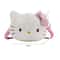 Hello Kitty Plush Crossbody Bag Kawaii Bow Shoulder Purse 1