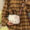 Hello Kitty Plush Crossbody Bag Kawaii Bow Shoulder Purse 6