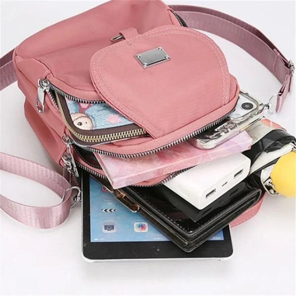 FlexLite Nylon Crossbody Bag Lightweight Mini Shoulder Bag For Women 7