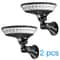 OrbitGlow UFO Solar Motion Sensor Wall Light 360 Degree Outdoor Garden Lamp 2