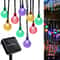 BubbleGlow Solar Bubble String Lights Outdoor Garden Decorative Party Lights 6