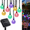 BubbleGlow Solar Bubble String Lights Outdoor Garden Decorative Party Lights 6