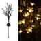 BlossomGlow Solar Cherry Blossom Garden Lights Waterproof Outdoor Pathway Decor 1