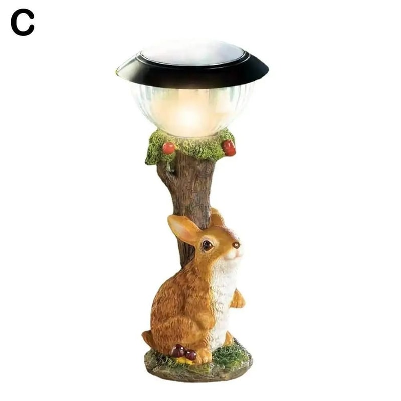 PetGlow Solar Animal Garden Light Cat Dog Decorative Window Climbing Statue 3