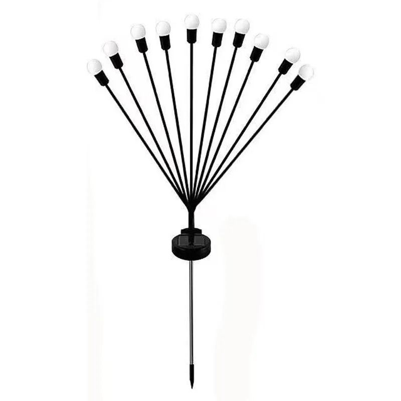 FireflyGlow Solar Firefly Garden Lights Swaying Outdoor Decorative Pathway Lights 0