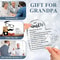 HeartBond Grandpa Acrylic Heart Keepsake Gift From Grandchildren 2
